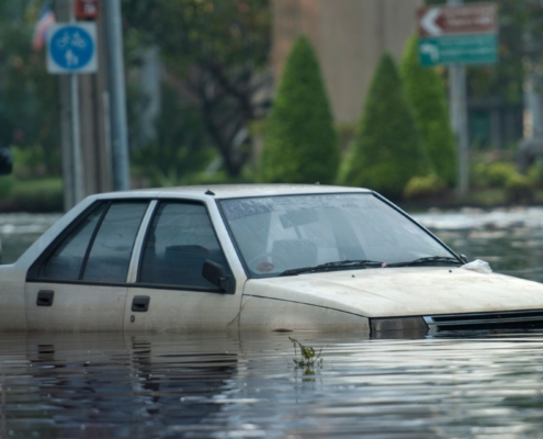 flood car